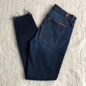 7 For All Mankind ankle skinny jeans